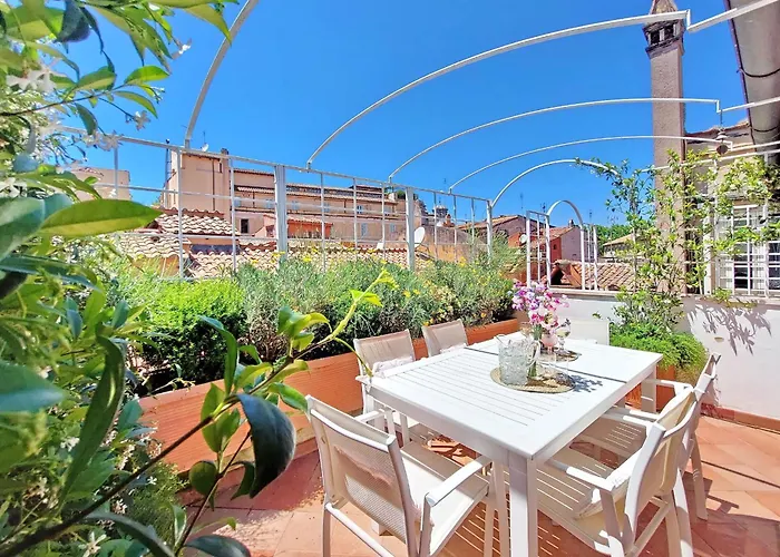 Apartament Magical Navona Duplex With Terrace By Halldis